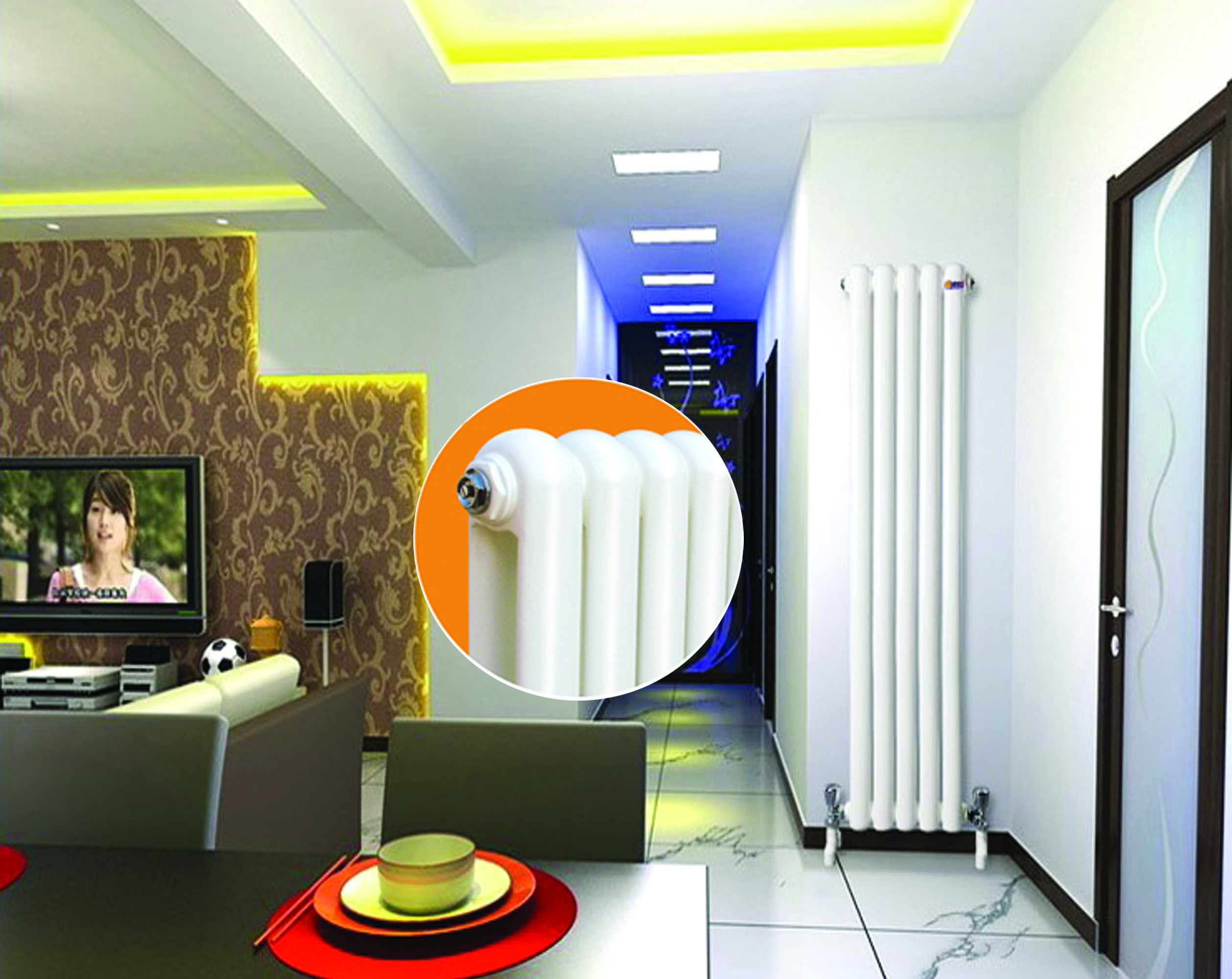 香蕉视频黄色软件圆头双柱散热器50*25、60*30